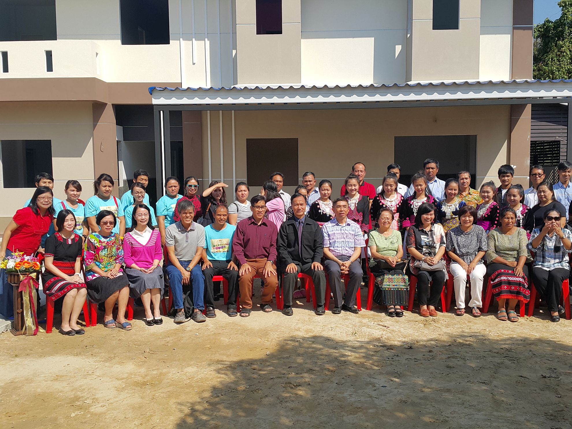 女生宿舍奉獻禮後留影