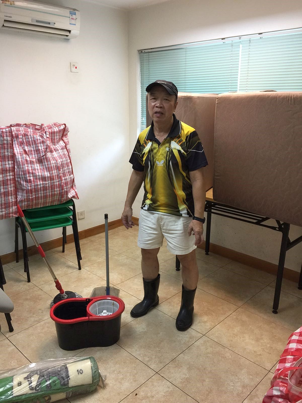 清理濠光軒水浸