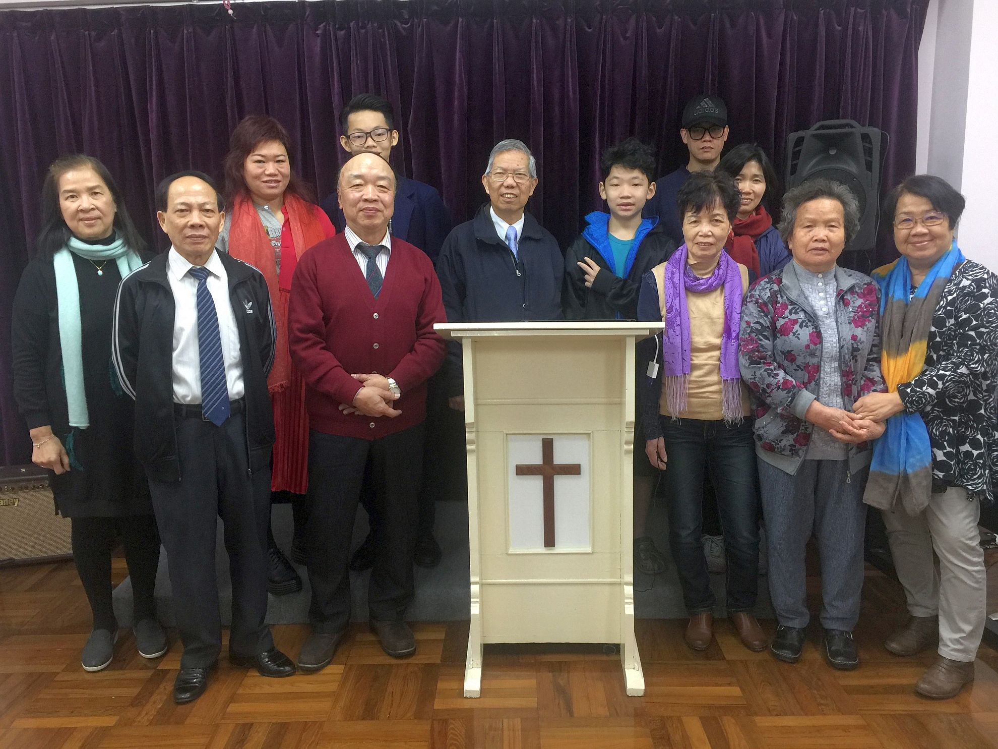 2018年3月11日 本團國際總幹事朱昌錂牧師蒞臨濠恩堂證道