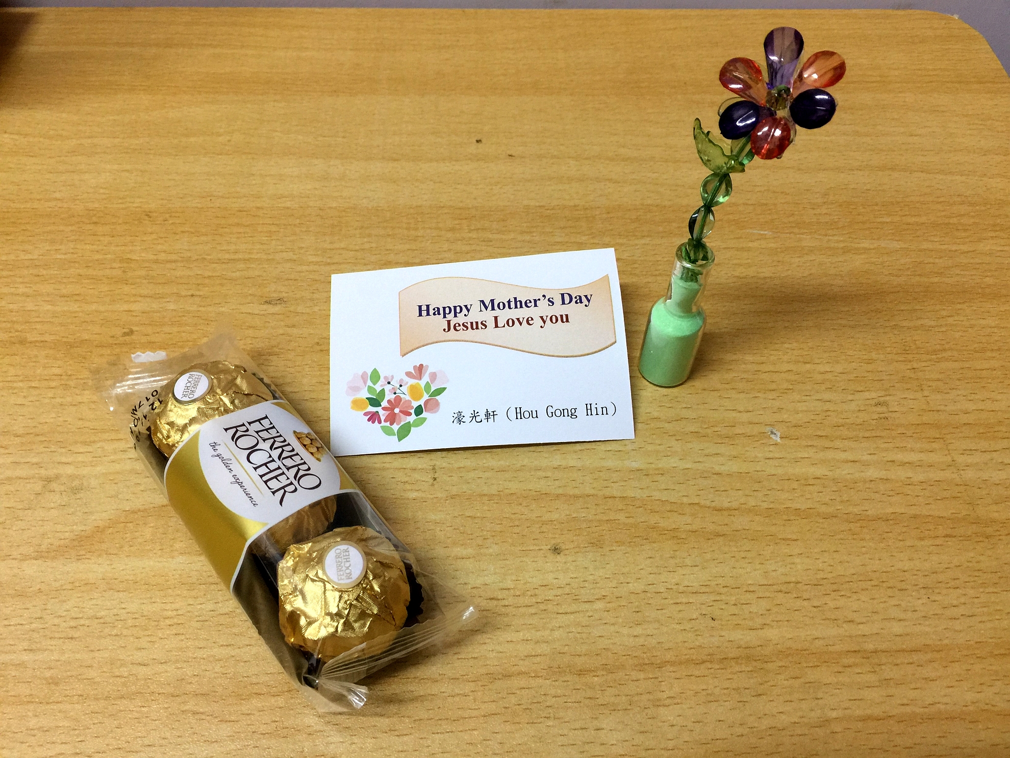 濠光軒學生家長母親節禮物